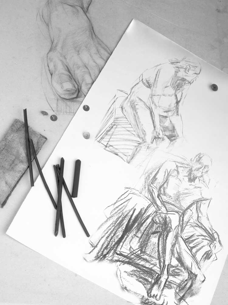 life drawing sketches